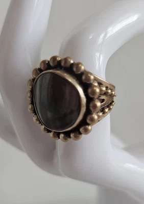Anillo de bronce Pearl Mabe Cocktail Stephen Dweck talla 6 Foto 1 de 4