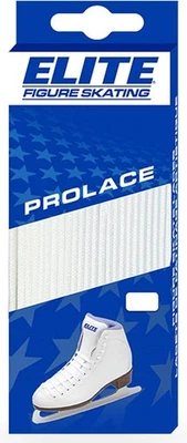 Elite Hockey, Figure Skate Laces (White, 74") 74 inches (One Pair), White  - Image 1 of 3