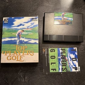 Top Players Golf Neo Geo AES English Edition CIB TESTED WORKING