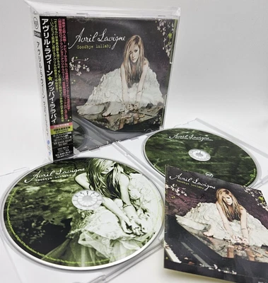 AVRIL LAVIGNE Goodbye Lullaby Japan 1st LTD Ed. CD+DVD w/OBI 5bonustrack Sticker - Image 1 of 4