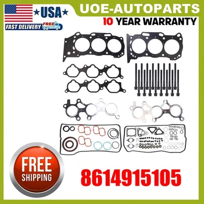For 2005-2016 Toyota Camry Sienna Lexus ES350 3.5L Head Gasket Set Bolts 2GRFE - Image 1 of 4