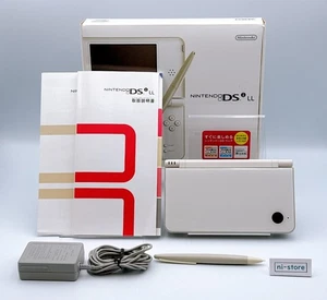 Nintendo DS DSi LL XL White Console in Box Region free Japanese ver. - Mint - Picture 1 of 23