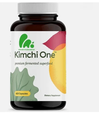 Kimchi Powder Capsules, Probiotics, Enzymes Supplements - image 1 of 4