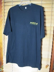 Puddle Fish Brewery Costa Rica Men's 2XL Black Graphic T-Shirt Trucks Cold Beer - Picture 1 of 5