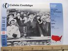 Grolier Story of America - Calvin Coolidge 30th President oversized card 1997