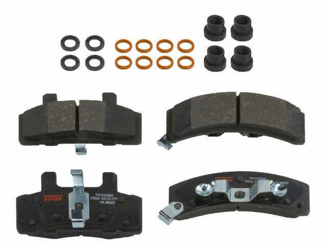 Front TRW Premium Ceramic Brake Pad Set fits Cadillac Fleetwood 1990-1992 54WQNH Foto 1 de 1