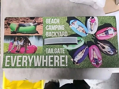 The Original Pouch Couch Lite Carry Pouch/Inflatable Couch Beach Lounger - Blue - Image 1 of 3