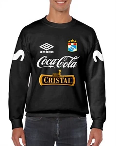 SPORTLICHER CRISTAL LIMA PERU FUSSBALL HERVORRAGENDER HINCHA TRAININGSPULLOVER - Bild 1 von 10