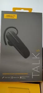 JABRA TALK 5 BLUETOOTH HEADSET FOR HANDS-FREE CALLS ONLY - Picture 1 of 3