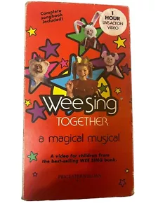 Wee Sing Together A Magical Musical VHS *Tape Only No Song Booklet* *TESTED* Vtg - Picture 1 of 3