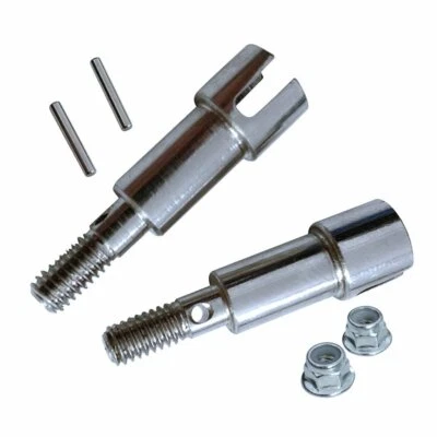 Set 2 Stk. Metall Radnabe, Hinterachse , XLH, Xinlehong Q901 / Q902 / Q903 1:16  - Bild 1 von 3