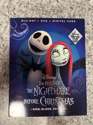 The Nightmare Before Christmas: Sing Along Edition (DMC/Blu-ray/DVD/Digital) - Image 1 of 3