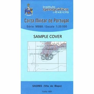 Portugal Military Map 178: Viseu Series M888 1:25K walking hiking - Imagen 1 de 4