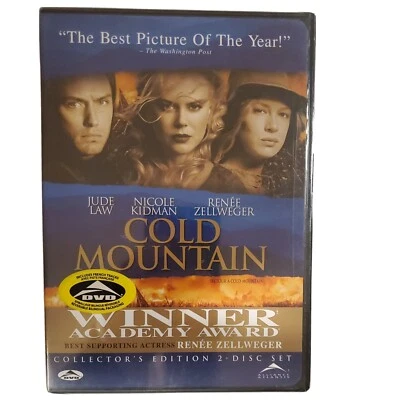 Cold Mountain DVD Collector's Edition 2 Disc Set Renee Zellweger Nicole Kidman - Image 1 of 4