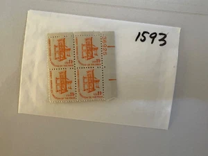 U. S. plate block- 1593- Americana Series - comb. shipping! - Picture 1 of 1