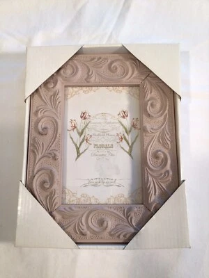 Sheffield Home Romantic Sophisticate Florals 4” X 6” Picture Frame Foto 1 de 2