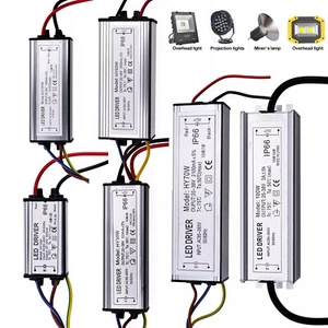 10W 20W 30W 50W 100W Waterproof Supply LED Driver AC85-265V Input Electronic - Picture 1 of 17