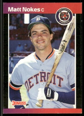 1989 Donruss #116a Matt Nokes - Image 1 of 2