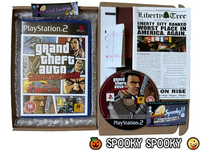 Grand Theft Auto Liberty City Stories PS2 - UK PAL VGC CIB Map Reg & Receipt - Image 1 of 4
