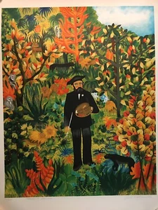 Ivel Weihmiller, Hommage an Rousseau, Lithographie Ausgabe 170/300 - Bild 1 von 11