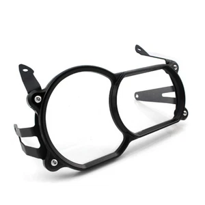 Cubierta protectora de faros delanteros negra para BMW R1200GS protectora de len transparente con marco - Imagen 1 de 5