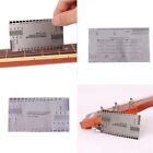 String Act Gauge Rulers Guide Setup Guitar Bass Electric Measuring Luthier  S-wf
