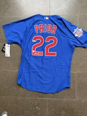 Mark Prior autographed Majestic jersey Tristar COA - Image 1 of 3