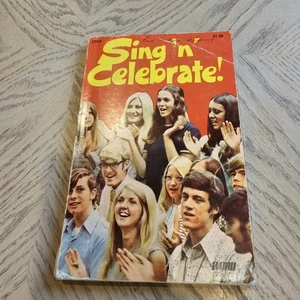 Sing N' Celebrate 1971 Word Hymnal Paperback Vintage Christian Songbook - Picture 1 of 8
