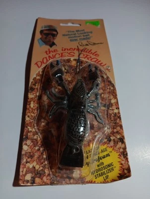 Vintage Bill Dance's Incredible Craw Crankbait Lure - Brand New NOS - Image 1 of 3