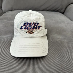 De colección NHL St. Louis Blues Bud Blanco Claro Papá Sombrero Gorra Correa Trasera - Imagen 1 de 10