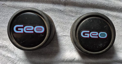 Комплект из двух 89 - 97 GEO трекер центральная крышка синий логотип - Изображение 1 из 4