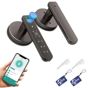 Fingerprint Door Lock Smart Fingerprint Door Knob with Keyless Entry Biometri... - Picture 1 of 7