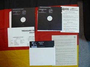 3x  C64 Spiele - Rock ’n Roll  - Treasure Island Dizzy - Spike in Transylvania - Bild 1 von 1