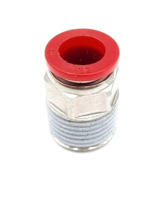 connettore adamsal dritto 1/2" 1/4" - Immagine 1 di 4