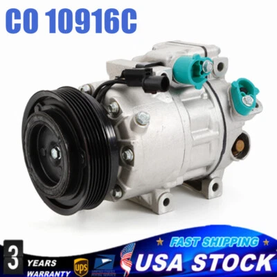 AC A/C Air Conditioner Compressor&Clutch Fit For KIA Sorento 3.5L 2011 2012 2013 - Image 1 of 4