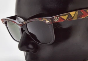 RAY BAN WAYFARER OLYMPIC SERIES B&L occhiali da sole vintage sunglasses 1990s๐ - Foto 1 di 24