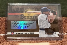 Andre Dawson 2003 Donruss Signature Series /250 Auto Legends Of The Summer Cubs