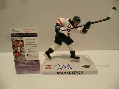 Ryan Suter Signed Team USA Hockey Imports Dragon McFarlane JSA COA Dallas Stars Foto 1 de 4