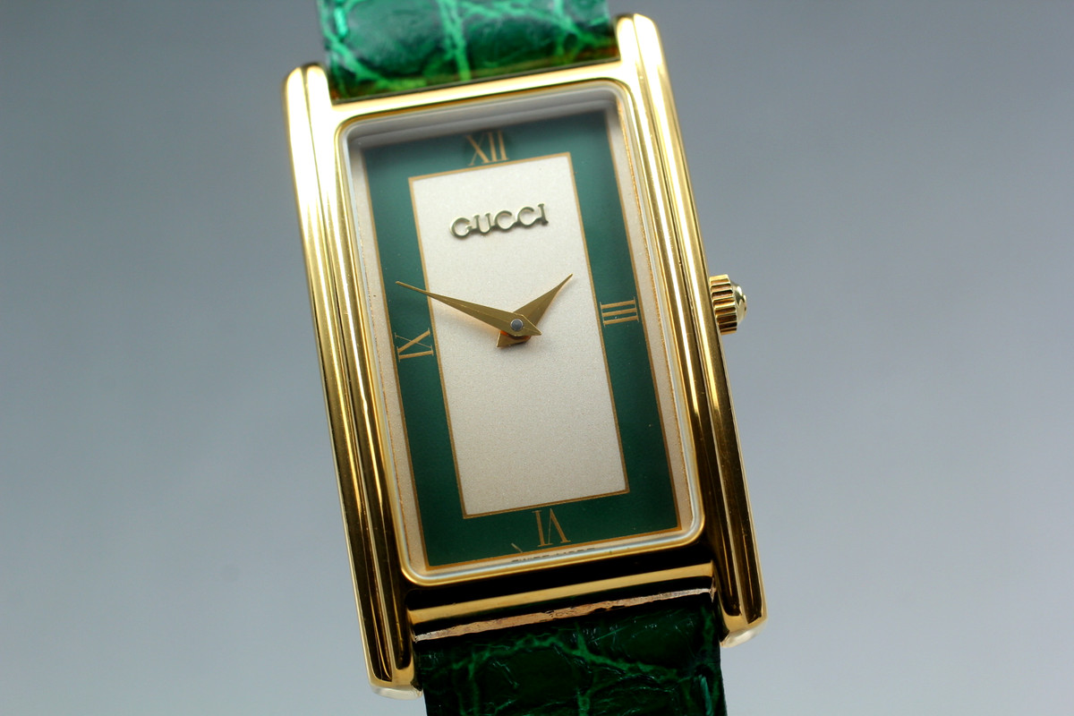 GUCCI ゴールド 金属ベルト 時計 gucci watch mens Gold Plated 3300 M Quartz | eBay