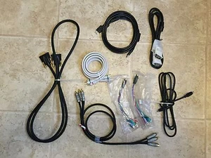 Monster 6 ft DVI 4 ft RGB Amphenol 10 ft HDMI Unbranded 6ft FireWire RGB DVI - Picture 1 of 12