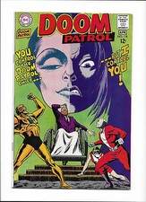 DOOM PATROL #118  [1968 FN+]  "VIDEX MONARCH OF LIGHT"