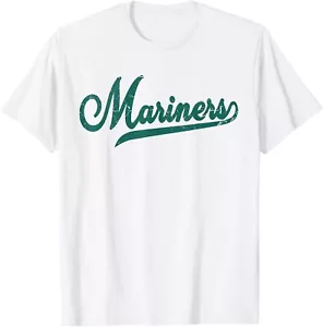Retro Mariners Name Shirt Vintage Mariners Women Men Kids Hoodie or T-Shirt - Picture 1 of 5