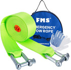 Fms Towing Belt, Tow Rope Up To 5 Tonne, 3.8 Metre Long, Nylon Recovery Heavy 2