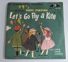 1964 Walt Disney Let's Go Fly a Kite / Chim Chim Cheree 7" disque Mary Poppins