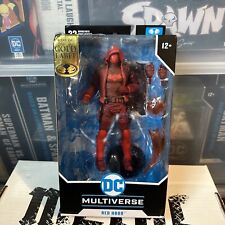 Mcfarlane DC Toys Batman Arkham Red Hood Uniform Gold Label Online Exclusive New