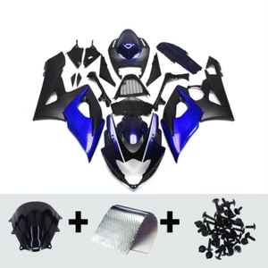 Dark Blue Black Fairings for Suzuki GSXR1000 K5 2005 2006 ABS Plastic Bodywork - Imagen 1 de 9