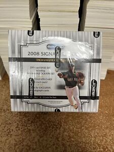 2008 Razor Signature Series Baseball New/Sealed Hobby Box - 1 Auto per pack!