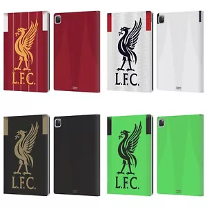 LIVERPOOL FC LFC 2019/20 KIT PU LEATHER BOOK WALLET CASE COVER FOR APPLE iPAD - Picture 1 of 10