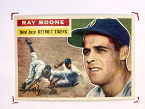 1956 Topps Ray Boone #6 Detroit Tigers - Picture 1 of 3