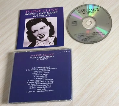 CD ALBUM HONKY TONK MERRY GO ROUND PATSY CLINE 14 TITRES 1988 - Photo 1/2